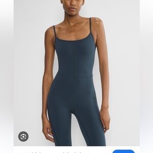 Aritzia Green Divinity Jumpsuit